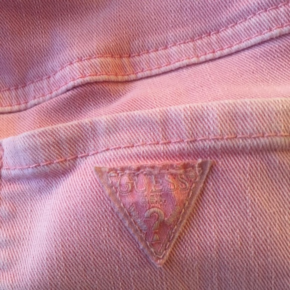 GUESS light pink blush Brittney-Skinny jeans 💗 27 - Picture 7 of 8